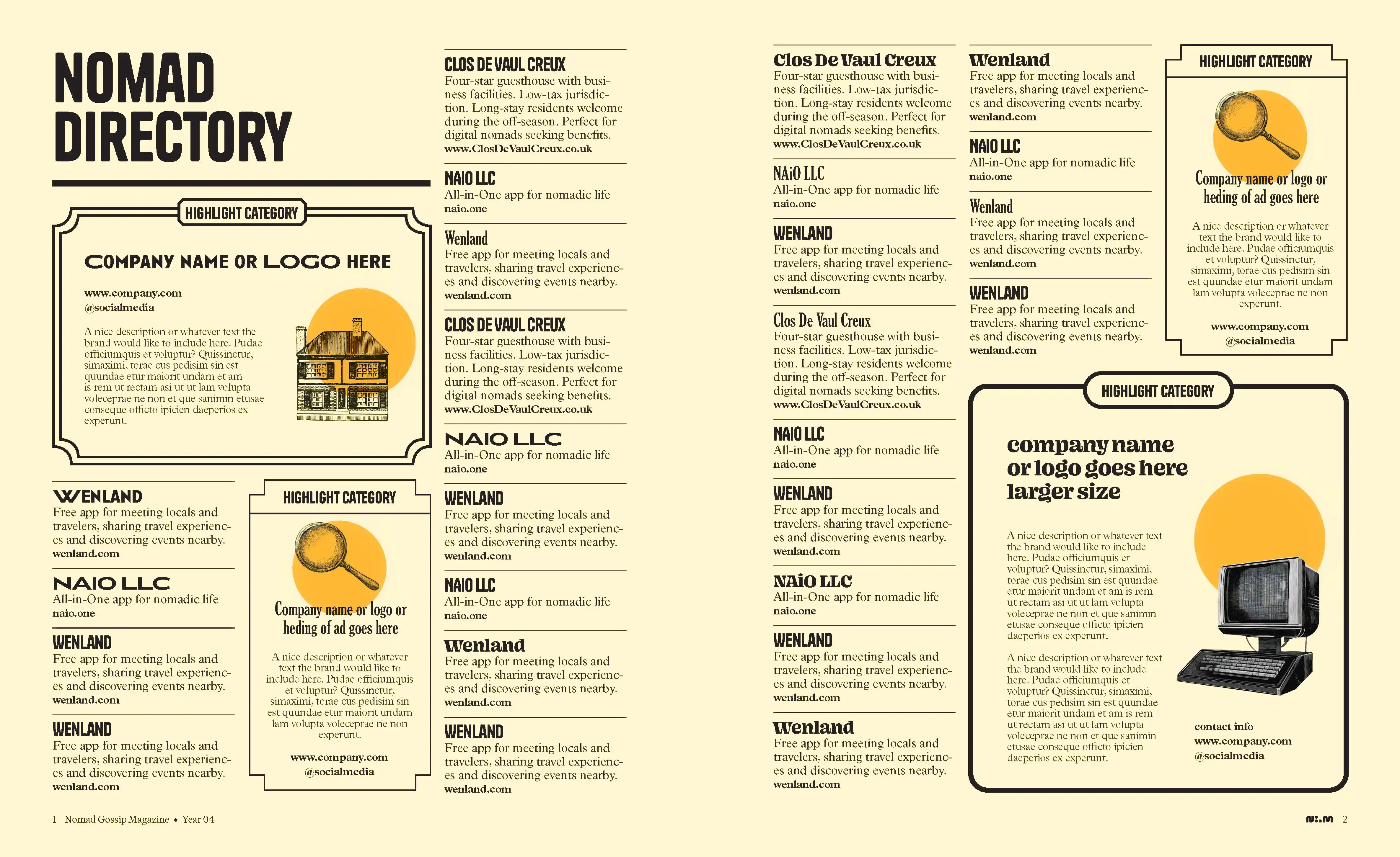Nomad Directory example