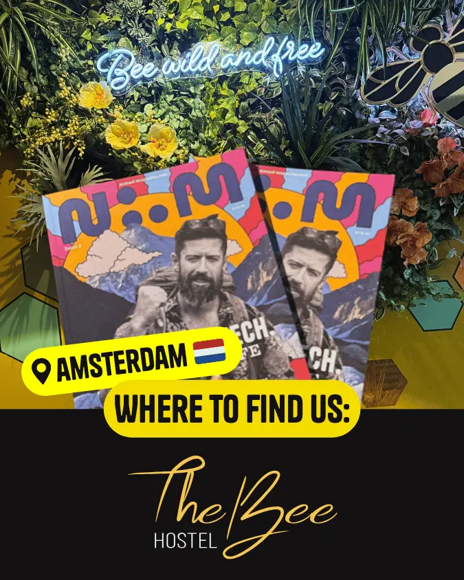 Nomad Magazine at The Bee Hostel Amsterdam