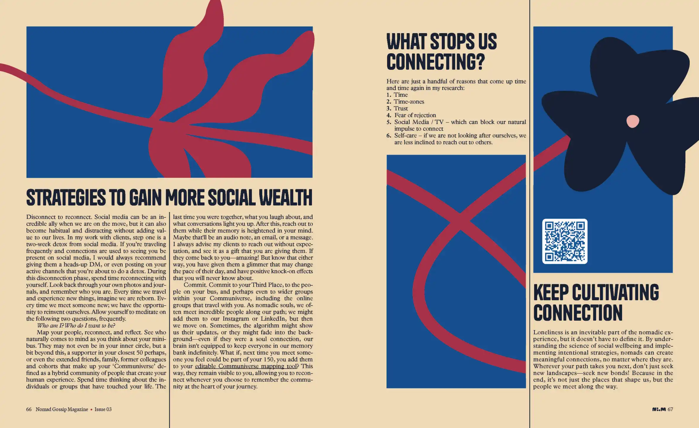 Strategies to gain social wealth — Shelley Doyle article