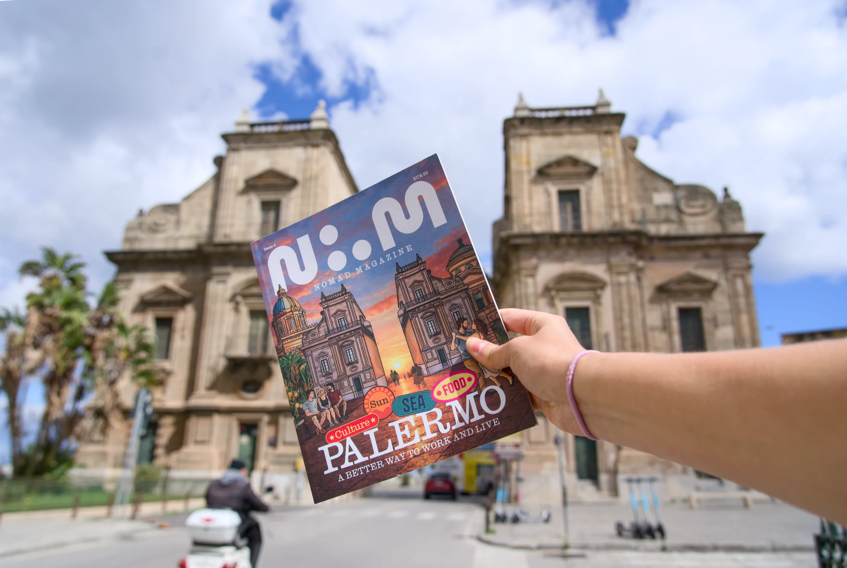 Nomad Magazine Edition Four cover in Palermo, Sicily
