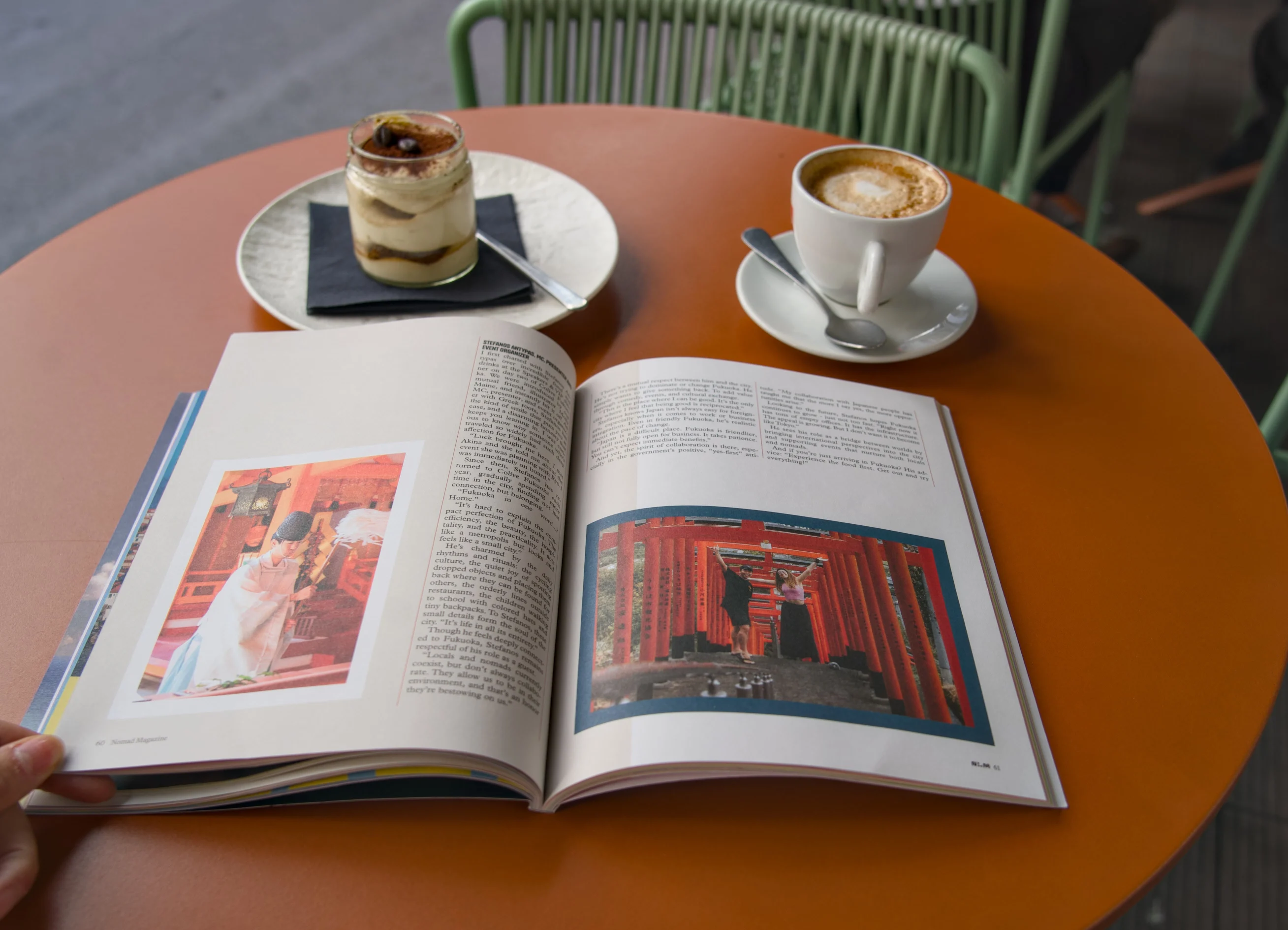 Fukuoka, Japan article spread