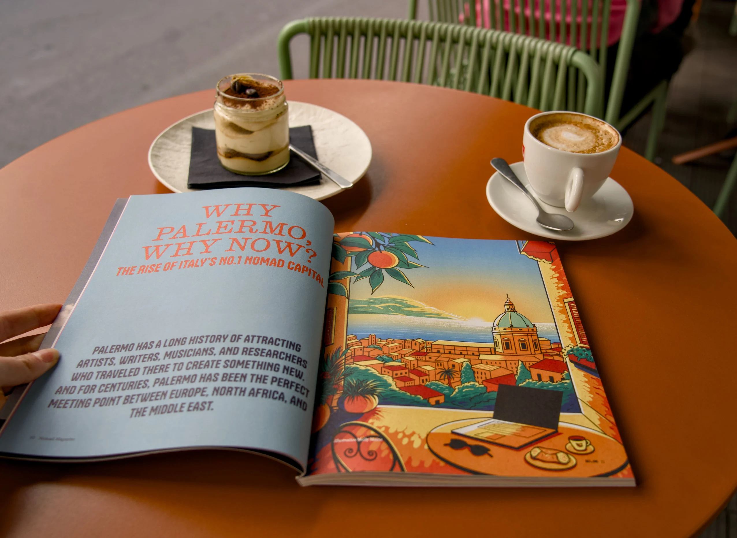 Why Palermo? Why Now? — article spread