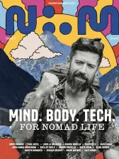 Nomad Magazine Edition Three cover — Mind. Body. Tech.