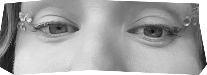 A collage of people's eyes