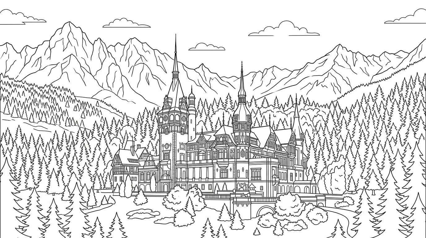 Sinaia, Romania — Peles Castle